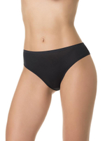 Бамбуковые трусы-бразилиана со средней линией талии (Размер: L) (Цвет: красный)