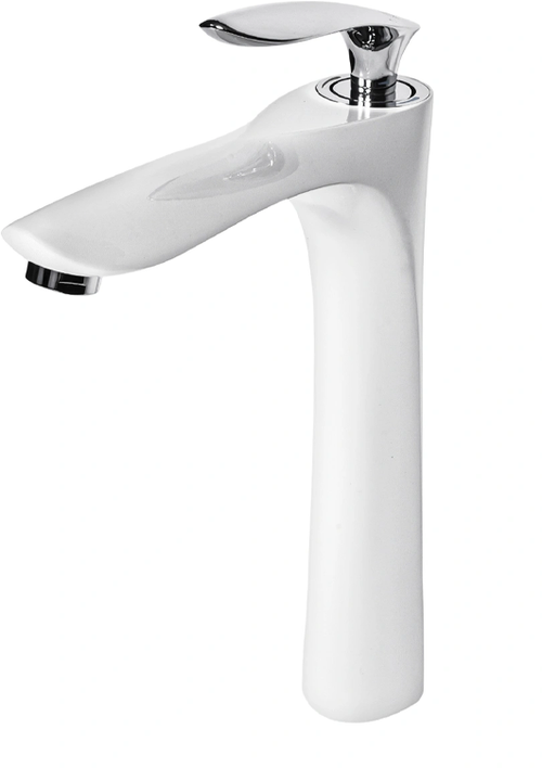 Cмеситель для раковины Grocenberg GB3001 Белый хром