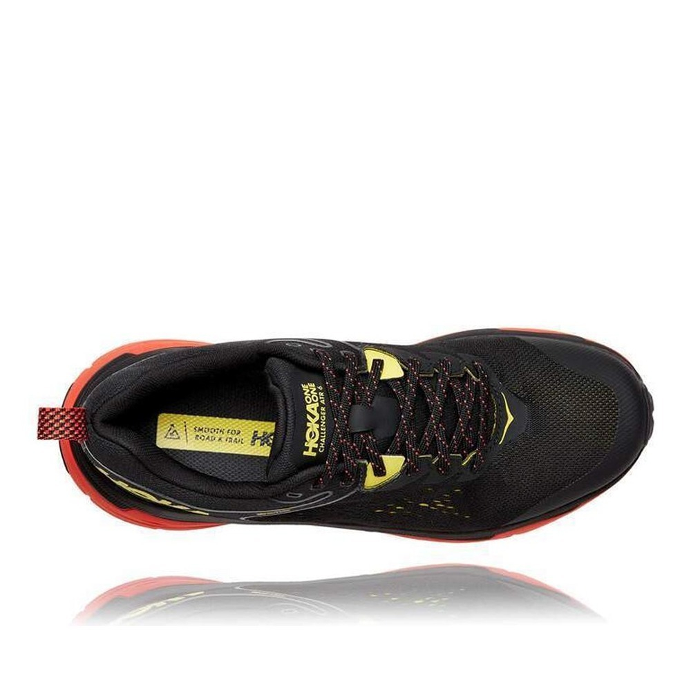 Кроссовки мужские HOKA M CHALLENGER ATR 6 GTX Black / Green Sheen
