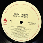 Great White / Recovery: Live! (LP)