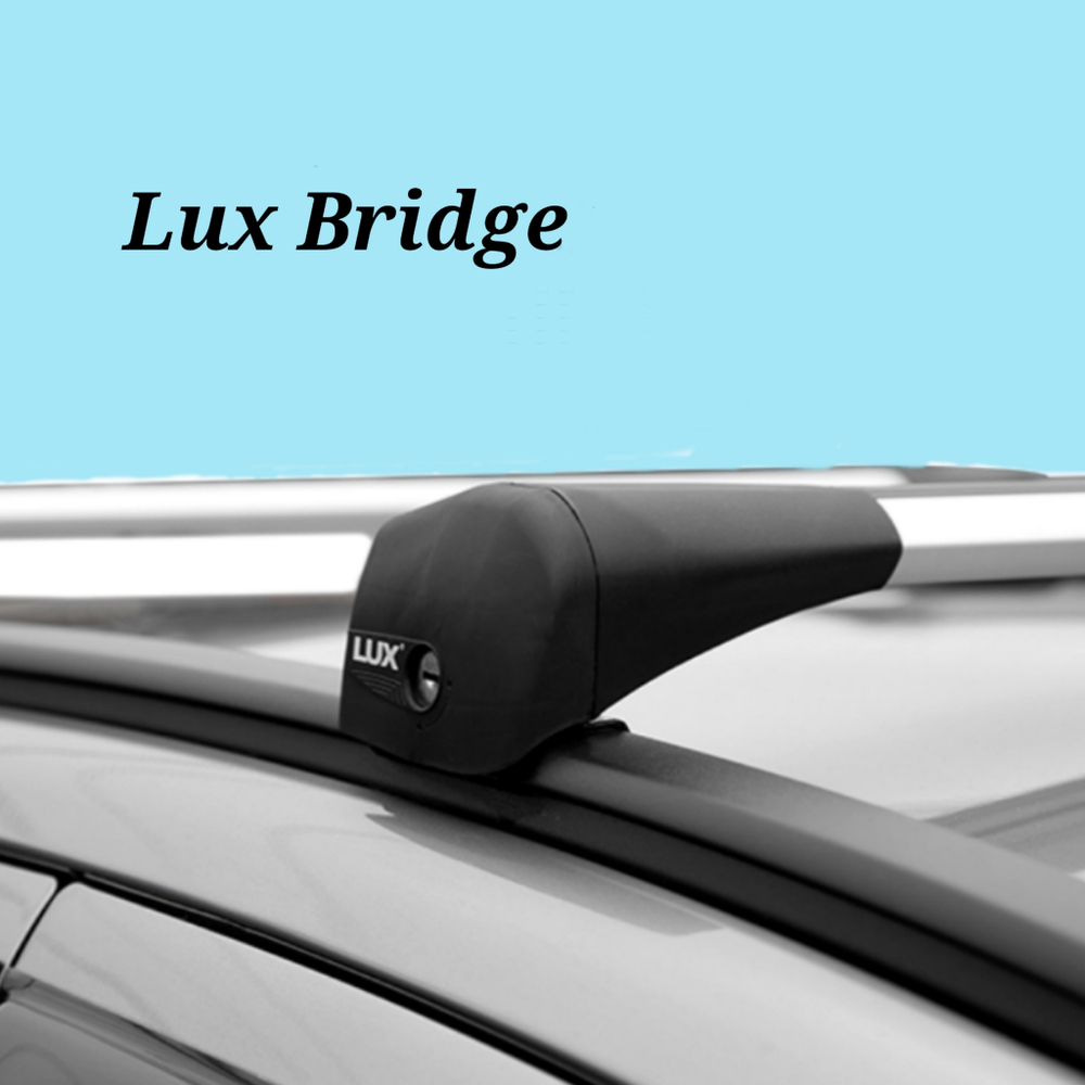 Багажная система LUX BRIDGE на Geely Coolray на интегрированные рейлинги