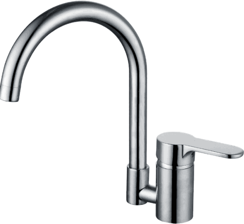 16021 Смеситель однорычажный для кухни "GANZER"  (8/1шт)