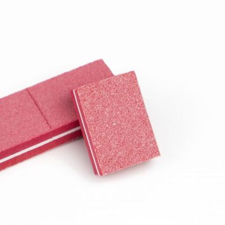 Бафик "МИНИ-БАФ" КРАСНЫЙ 100/180 грит,50 шт/уп., MANITA PROFESSIONAL