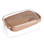 Масленка Sugar&Spice Rosemary 9,5х18х6,5см, пластик, дерево