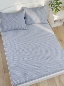 Постельное белье Сказка "Скандинавия/Вязание" 2-спальный Наволочка 50х70 см 2 шт Простынь 240х215 см Пододеяльник 175х215 см, перкаль