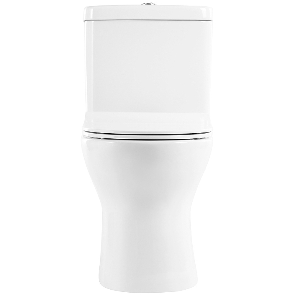 Унитаз компакт BelBagno Steam BB130CPR/BB130SC без бачка с сиденьем Микролифт