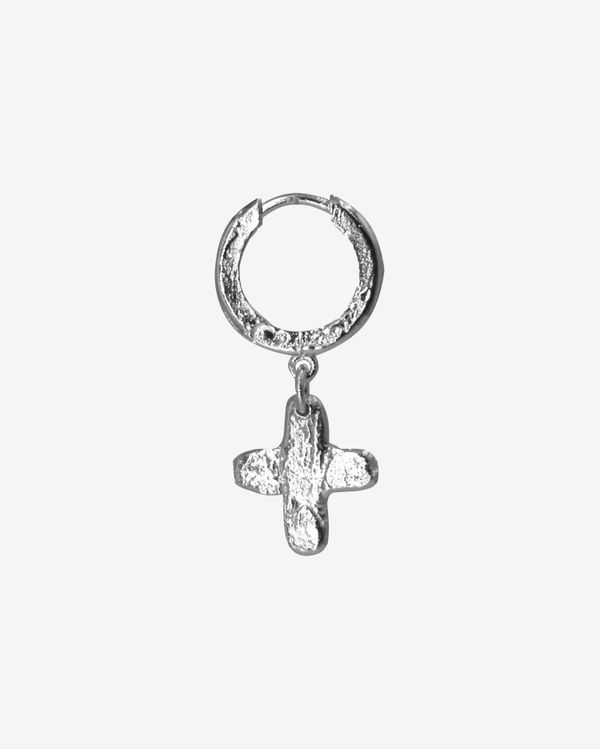 Серьга Cross Mini светлая - фото 1