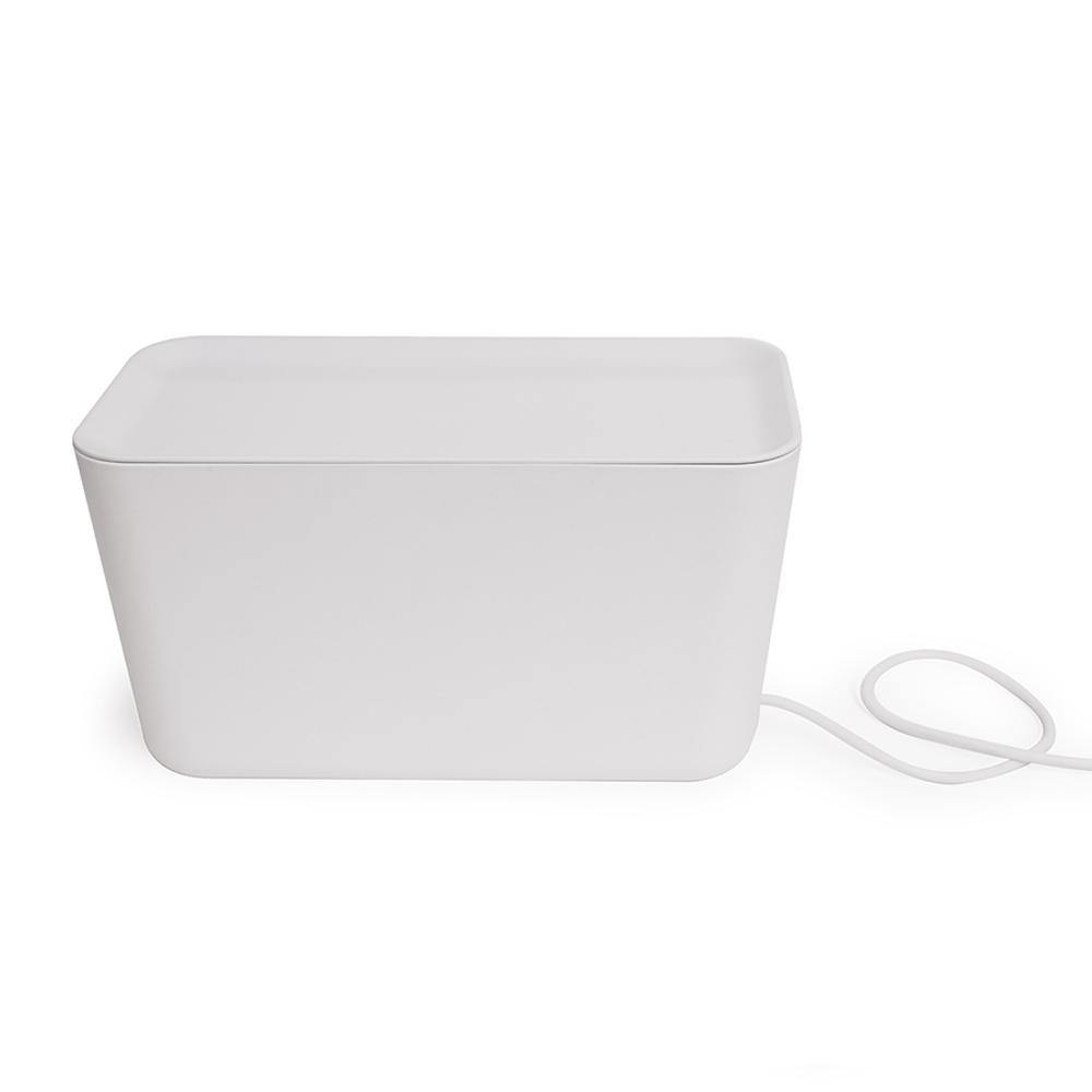 Органайзер для проводов cablebox большой белый