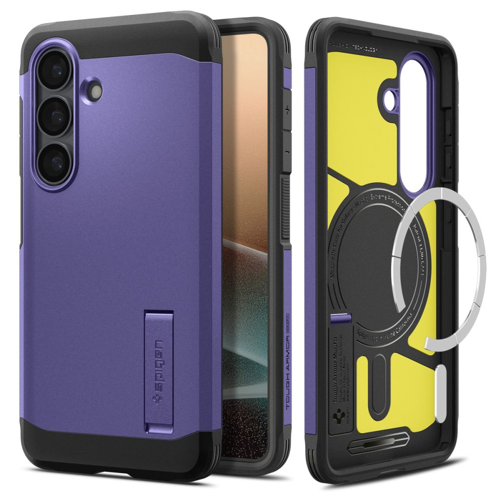 Чехол Spigen Tough Armor Mag Magsafe Galaxy S26 Ultra Ash Violet