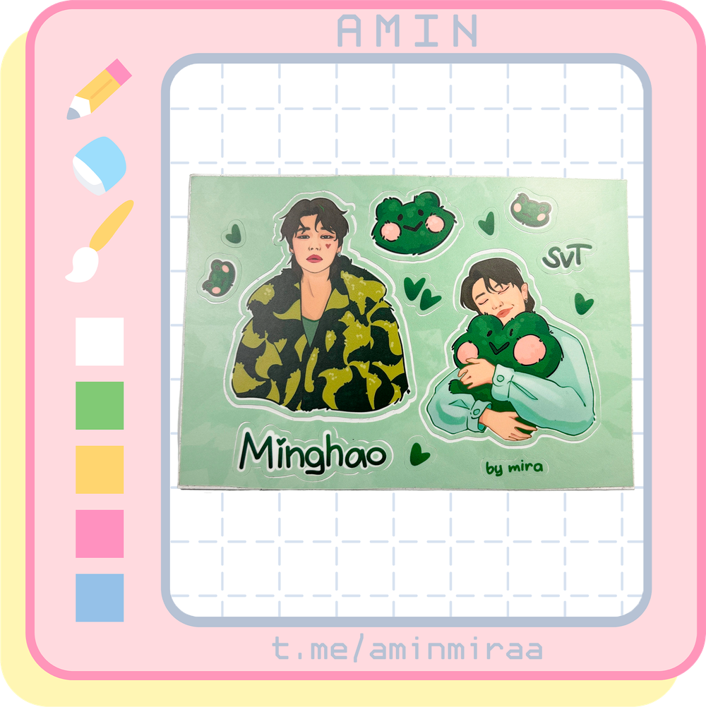 Плюшка / Стикер #45 / SEVENTEEN