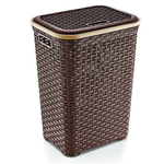 Корзина для белья Плетеная 60 лт коричневый