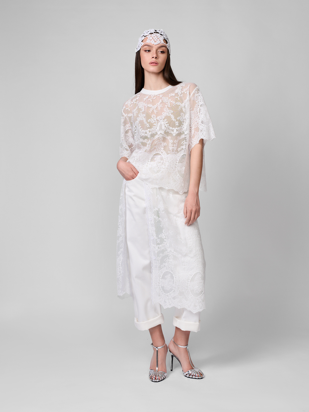 ФУТБОЛКА ИЗ КРУЖЕВА