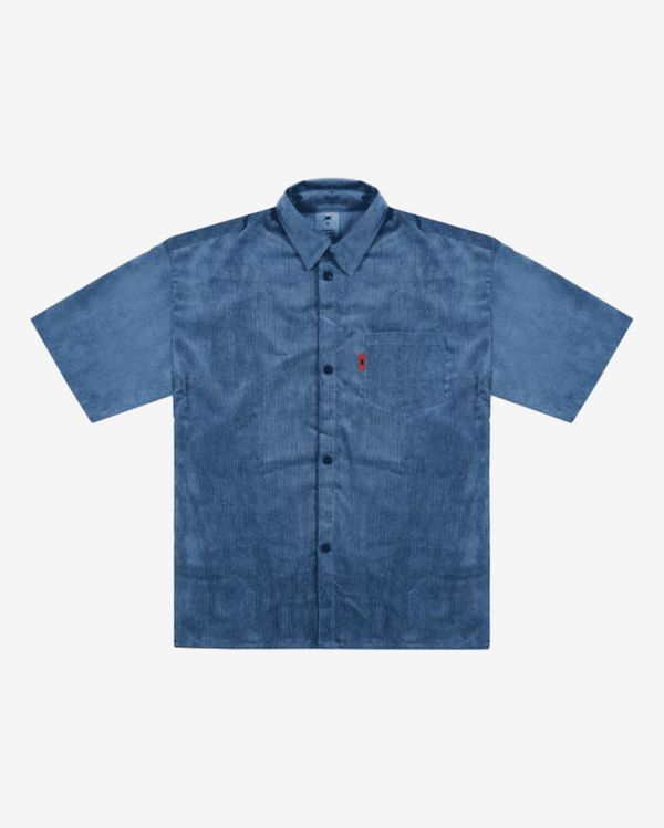 Рубашка Velvet 2.0 синяя - фото 1