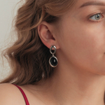 Серьги Possebon Agata Preto A0368.4 S