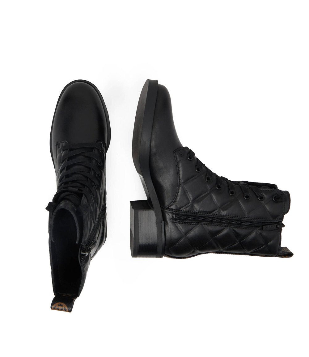 Кожаные ботильоны taelin Guess - черный(FL8TEL FAL10)