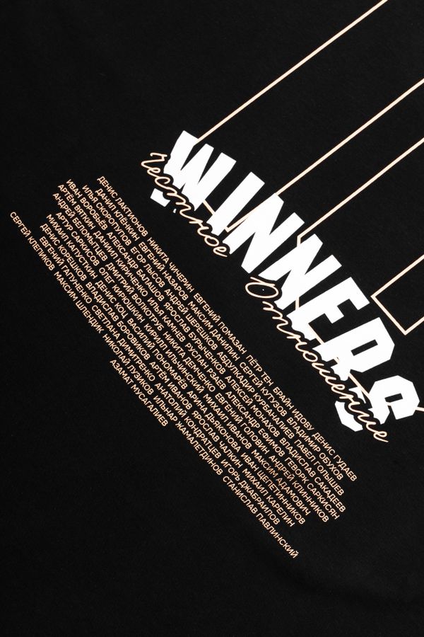Футболка Winners черная - фото 4