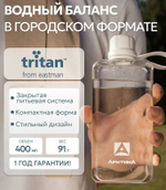 Тритановая карманная бутылка для воды