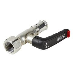 Кран шаровой HENCO из нерж. стали с ручкой, пресс-ВР 20x3/4