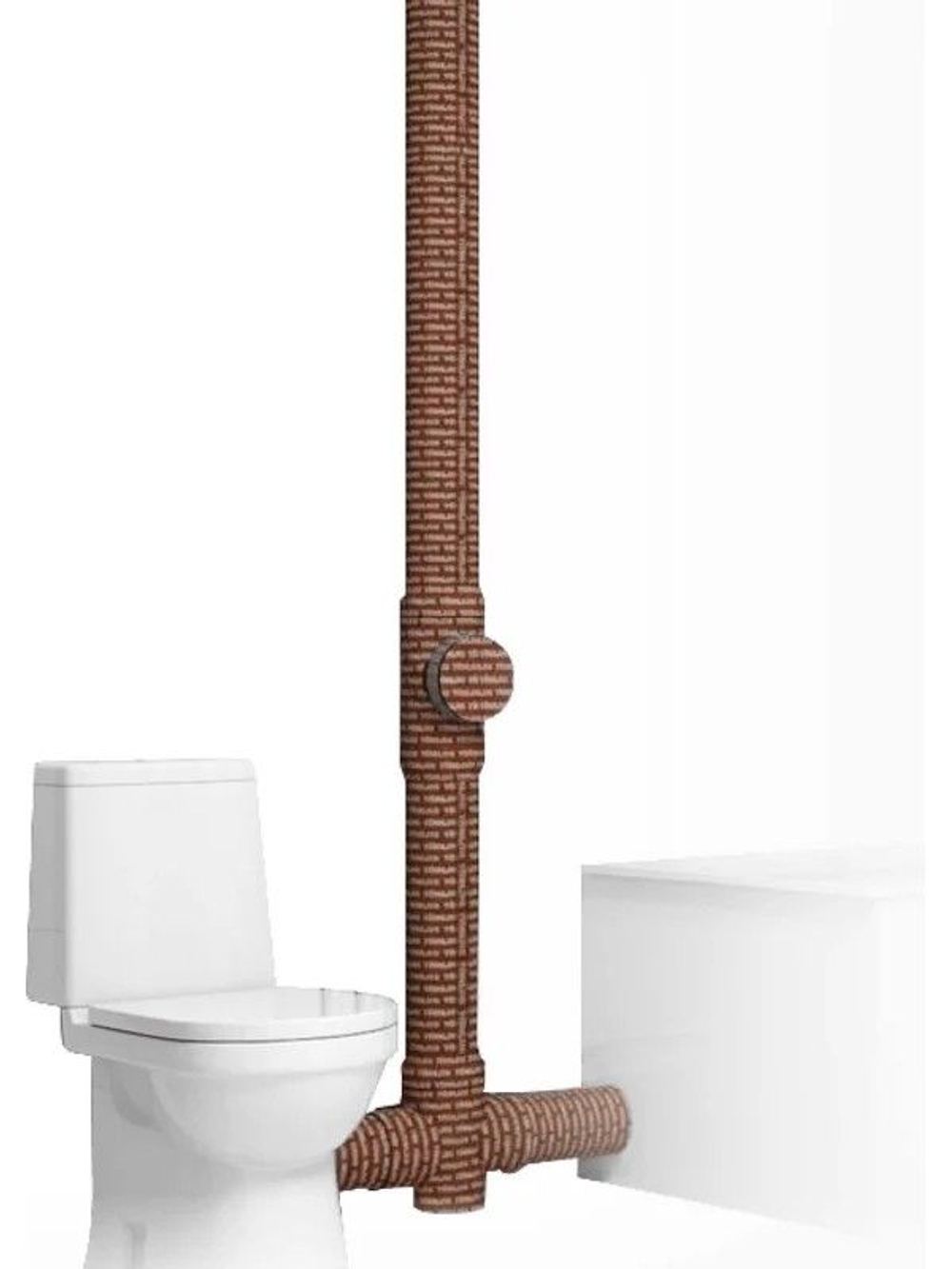 Комплект шумоизоляции для Канализационных труб PIPE 510*710*70