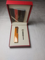 Зажигалка кремниевая синяя