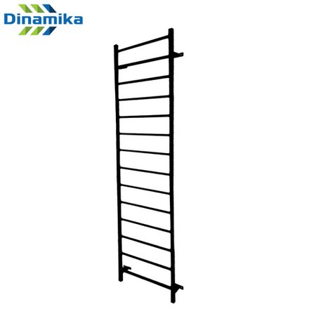 Стенка шведская металлическая 3000х790 мм (цвет черный)