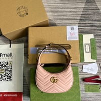 Gucci GG Marmont Half-Moon-Shaped Bag