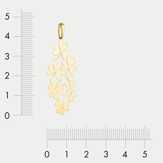 Подвеска золотая