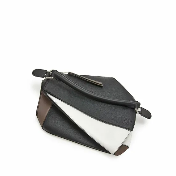 Сумка Loewe Puzzle Small Bag Black/taupe