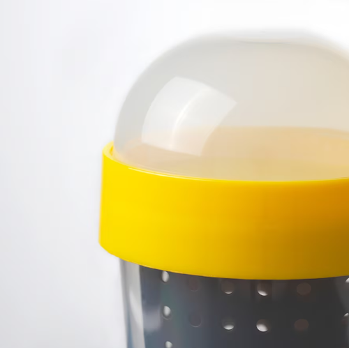 СПЛИТТЕРНИ SPLITTERNY Контейнер пищевой 300 мл, серый/желтый