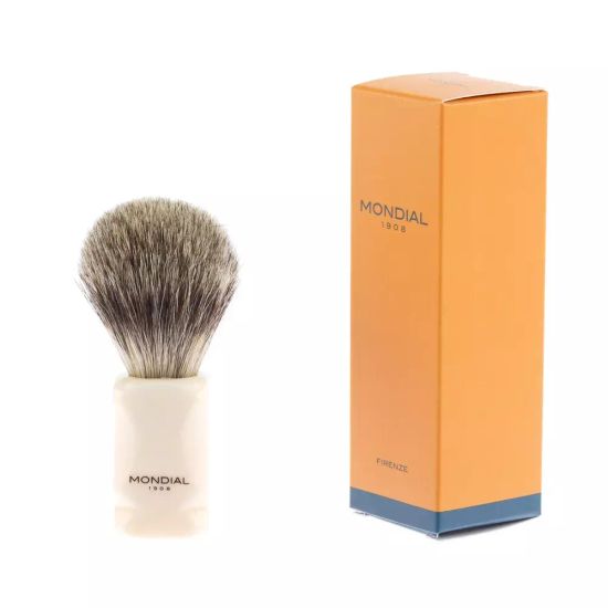 Помазок для бритья MONDIAL, барсук, SQ-IV-II-M
