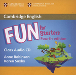 Fun for Starters 4th Edition Class Audio CD !!Диск!!