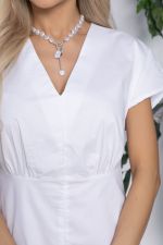 Платье Белоснежка (белое) П13012-2М LT Collection