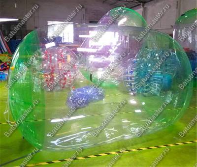 Водная труба "Зеленая" ПВХ, 2,5*2*2 м