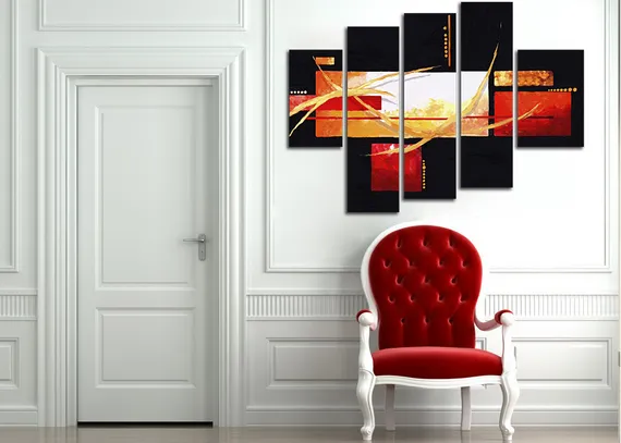 Модульная картина''Абстракция жизни''