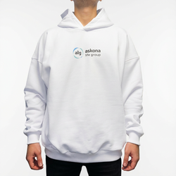 Худи Аскона Лайф Групп. Цвет: белый