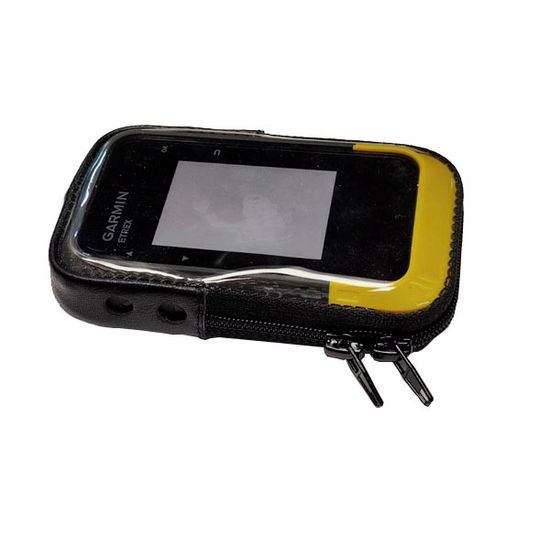 Чехол для Garmin eTrex SE натуральная кожа, вырез для крепления (02-130)