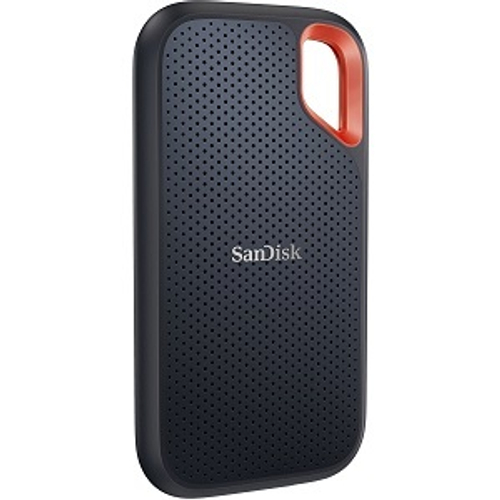 Внешний жесткий диск SSD 2Tb, SanDisk Extreme Portable V2 USB 3.2, Type-C Black (SDSSDE61-2T00-G25)