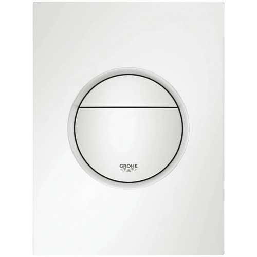 Панель смыва для унитаза GROHE Nova Cosmopolitan S, вертикальная, альпин-белый