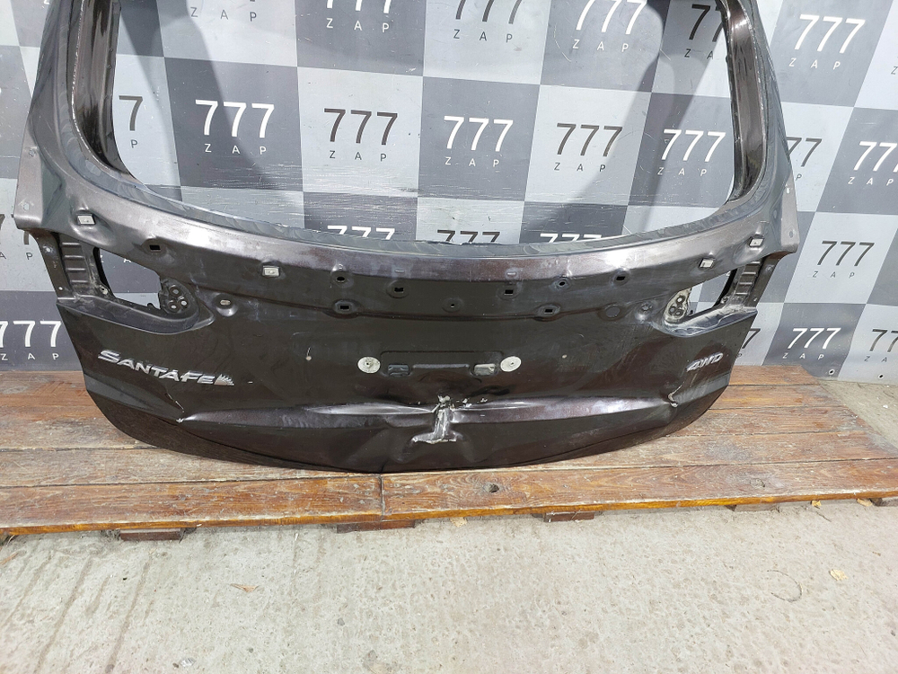 Крышка багажника Hyundai Santa Fe 3 (DM) 15-18 Б/У Оригинал 737002W620