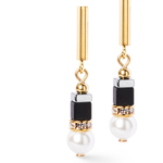 Серьги Coeur de Lion Black 4354/21-1300