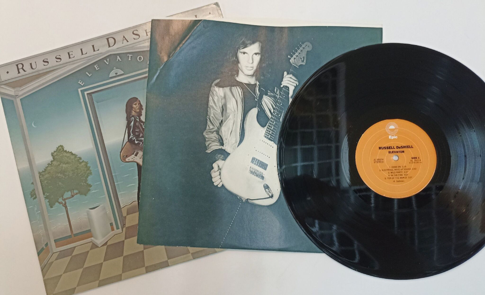 Винтажная виниловая пластинка LP Russell DaShiell Elevator (USA Promo 1978)