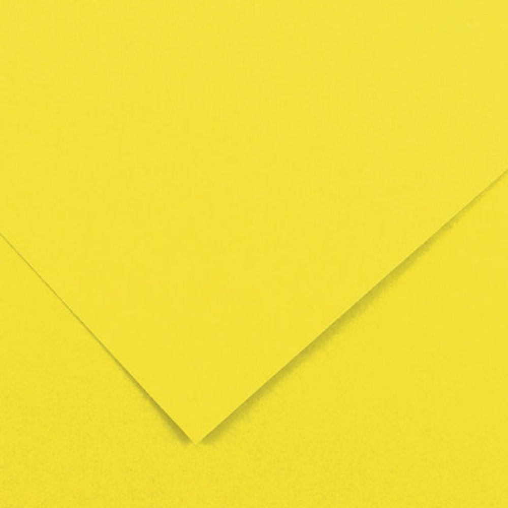 Бумага (картон) для творчества (1 лист) SADIPAL "Sirio" А2+ (500х650 мм), 240 г/м2, желтый, 7886