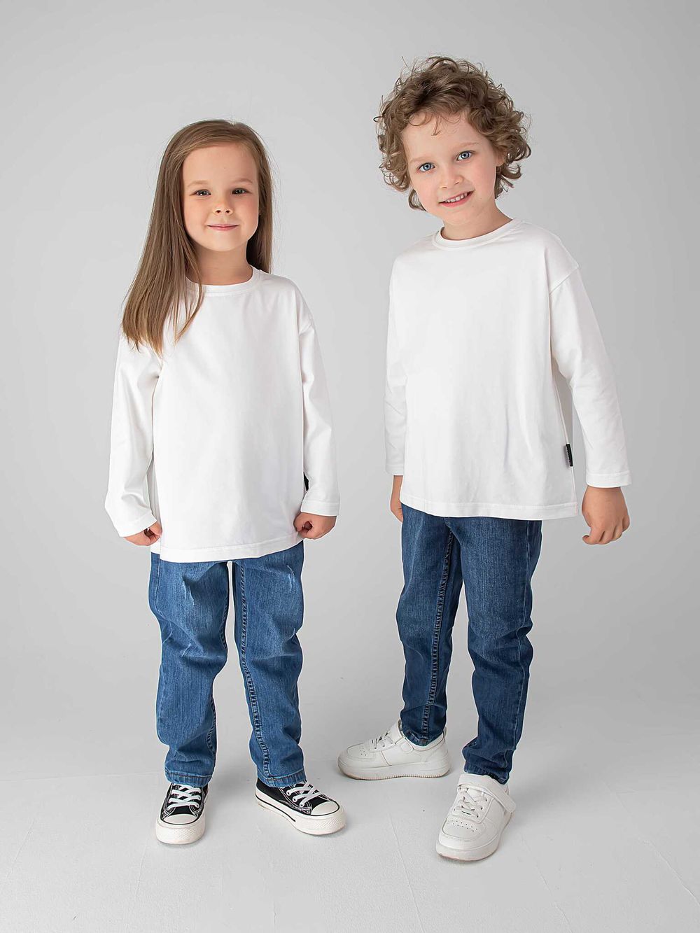 Лонгслив оверсайз "Молоко"