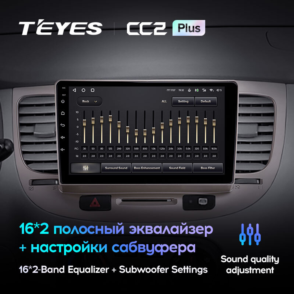 Teyes CC2 Plus 9" для KIA Rio 2 2005-2011