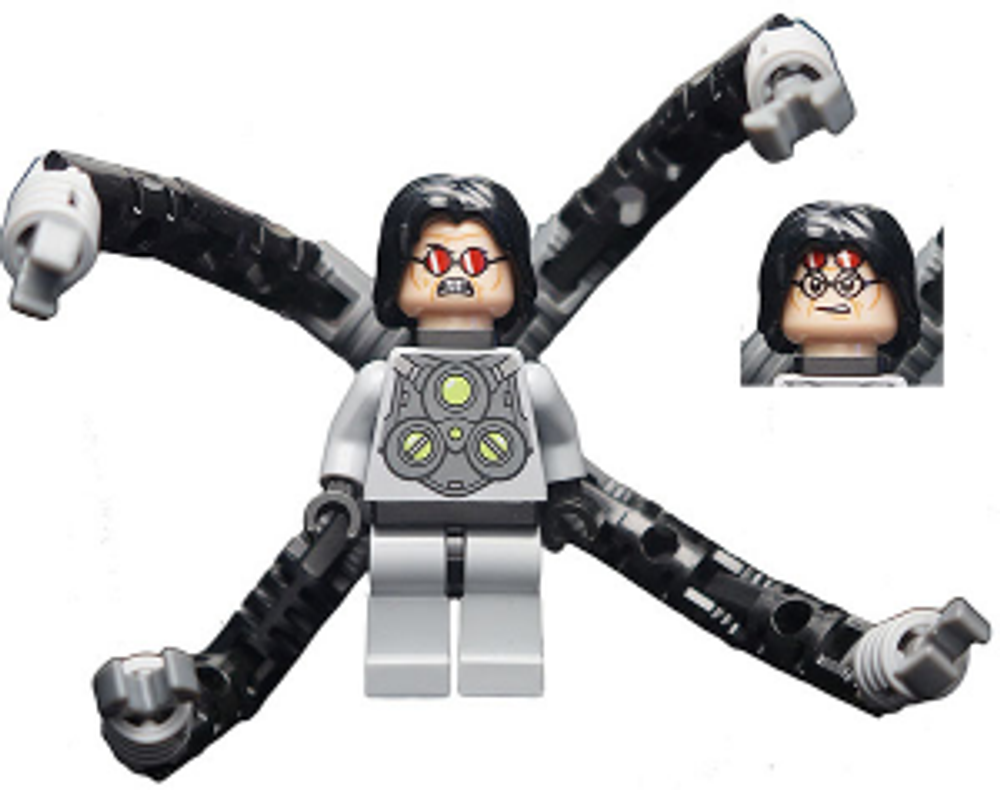 Минифигурка LEGO sh040 Доктор Осьминог (Отто Октавиус)