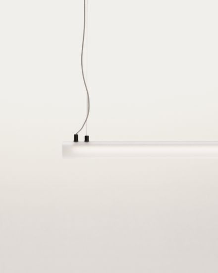 Подвесной светильник Vauxall из металла и матового стекла