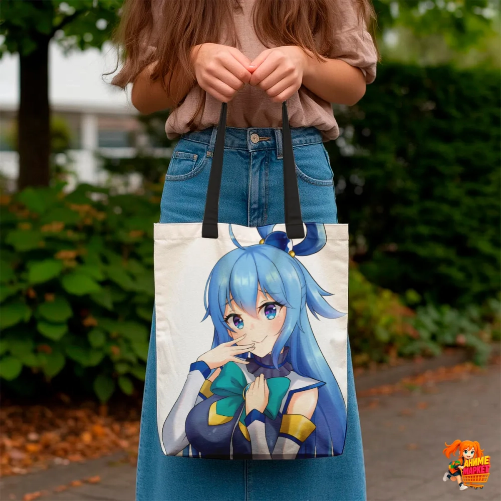 Сумка шоппер с принтом KonoSuba