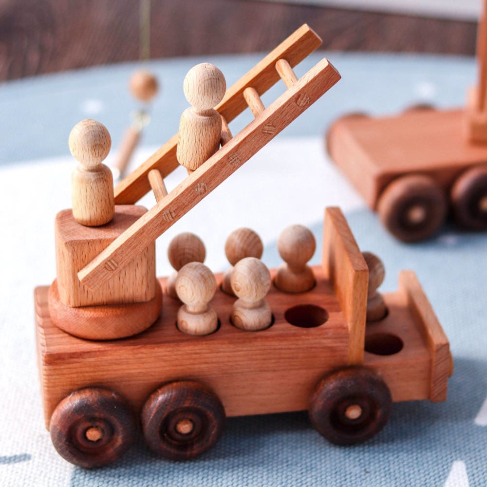 Машинка Пожарная Леснушки