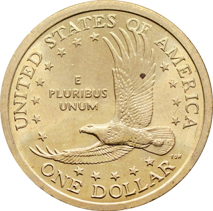 1 доллар (dollar) 2007 D США «Сакагавея»