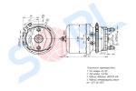 Энергоаккумулятор дискового тормоза тип 24/30 SCANIA (BS8500) SORL